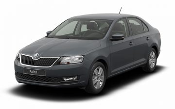 Požičať Škoda Rapid 2019, 1.0.TSI, 81 kW (110k) - farba sivá quartz 