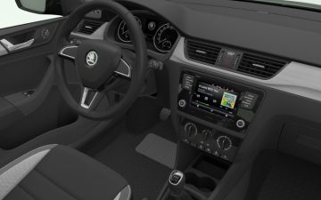 Požičať Škoda Rapid 2019, 1.0.TSI, 81 kW (110k) - farba sivá quartz 